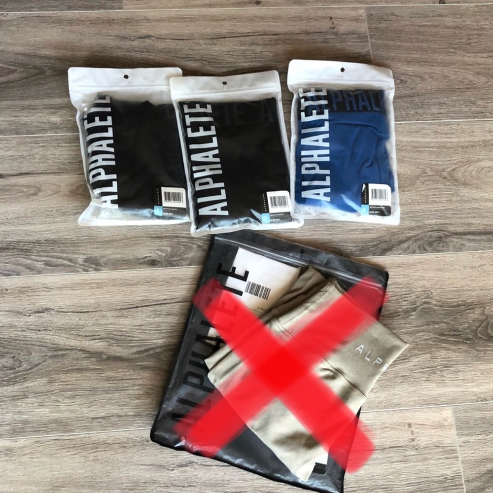 Alphalete Leggings Haul Sold out items revival